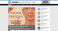 Desktop Screenshot of frenchbanknotesofwar.com